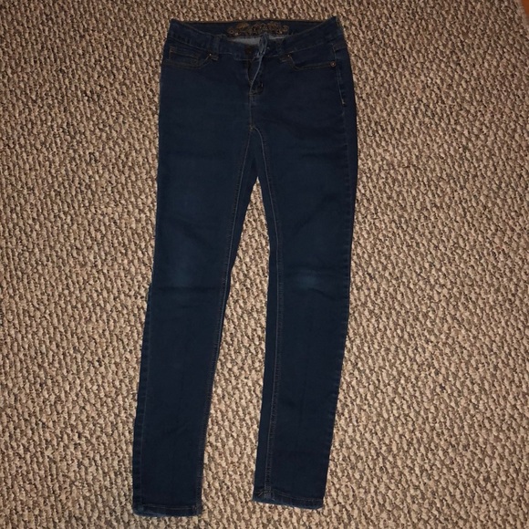 Papaya Denim - Dark Wash Blue Jeggings